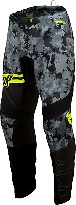 Thor Sector Digi, Textilhose - Schwarz/Grau/Neon-Gelb - 32 von Thor