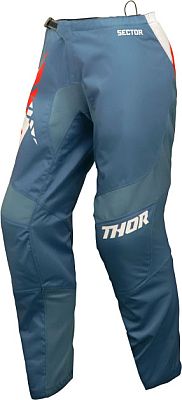 Thor Sector Split, Textilhose Damen - Blau/Weiß/Rot - 9/10 von Thor
