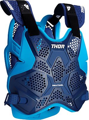 Thor Sentinel Pro, Protektorenweste - Dunkelblau/Blau - XL/XXL von Thor