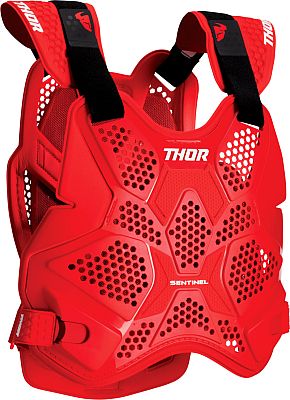 Thor Sentinel Pro, Protektorenweste - Rot/Rot - M/L von Thor