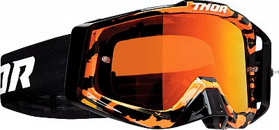 Thor Sniper Pro Rampant, Crossbrille verspiegelt - Orange/Schwarz Iridium-Verspiegelt von Thor