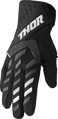 Thor Spectrum, Handschuhe Damen - Schwarz/Weiß - XL von Thor