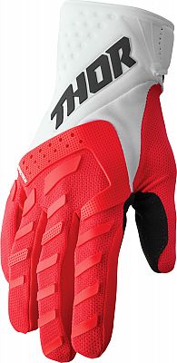 Thor Spectrum S23, Handschuhe - Rot/Weiß/Schwarz - XS von Thor