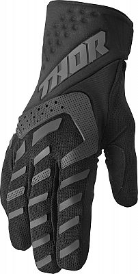 Thor Spectrum S23, Handschuhe - Schwarz/Grau - M von Thor