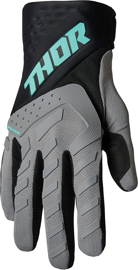 Thor Spectrum Touch Motocross Handschuhe Grau/Schwarz M von Thor