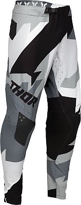 Thor Sportmode Brave, Textilhose - Schwarz/Grau/Hellgrau/Weiß - 29 von Thor