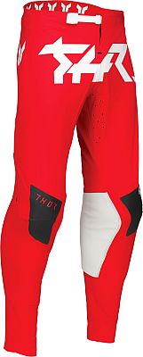 Thor Sportmode Riot, Textilhose - Neon-Rot/Weiß/Schwarz - 36 von Thor