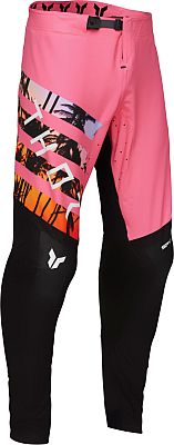 Thor Sportmode SD, Textilhose - Schwarz/Rosa/Orange - 29 von Thor