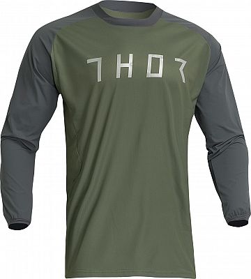 Thor Terrain, Trikot - Dunkelgrün/Dunkelgrau - S von Thor