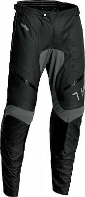 Thor Terrain In The Boot, Textilhose wasserdicht - Schwarz/Dunkelgrau - 32 von Thor