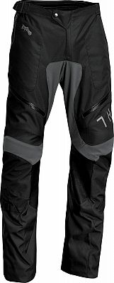 Thor Terrain Over The Boot, Textilhose wasserdicht - Schwarz/Dunkelgrau - 40 von Thor