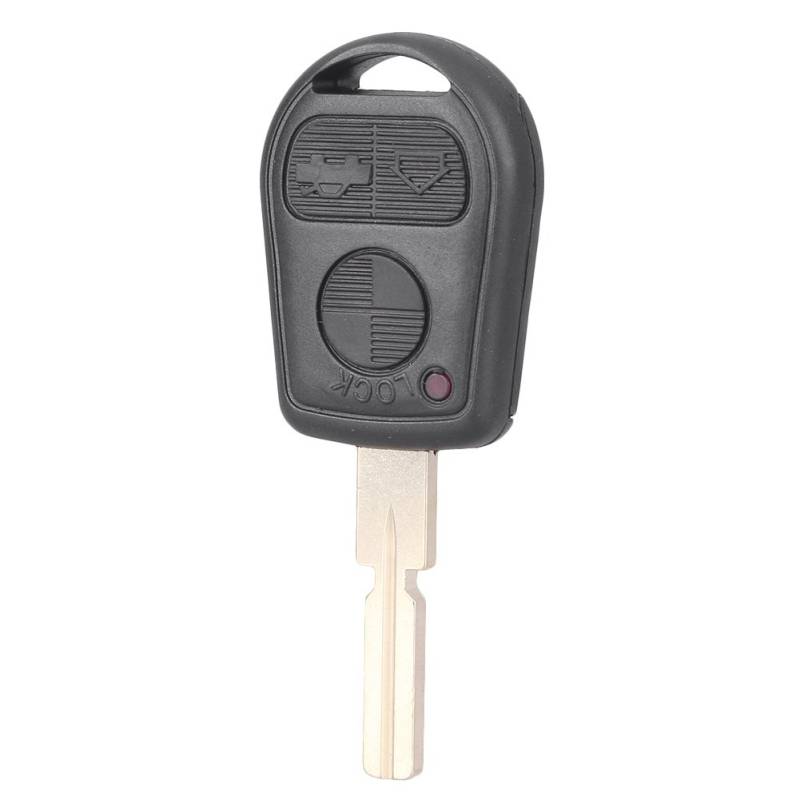 FSFY 3 Tasten Keyless Entry Fernbedienung Schlüsselanhänger Gehäuse Ersatz für BMW E31 E32 E34 E36 E38 E39 E46 von Three T