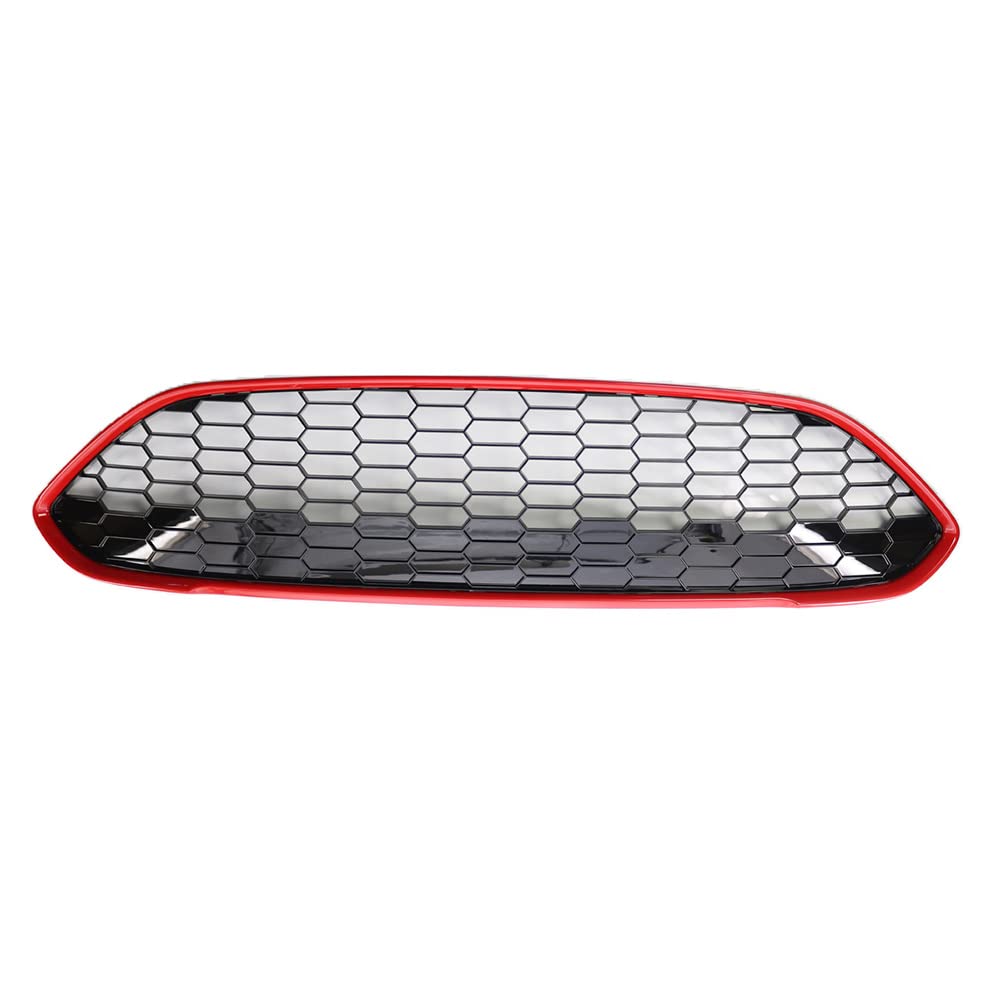 Three T Khlergrill fr Ford Fiesta MK7.5 2013-2017, Rot, Kunststoff Acrylnitril-Butadien-Styrol, Auto, Autoteile, Automotive-Grilles, Direkter Ersatz, Frontstostange von Three T