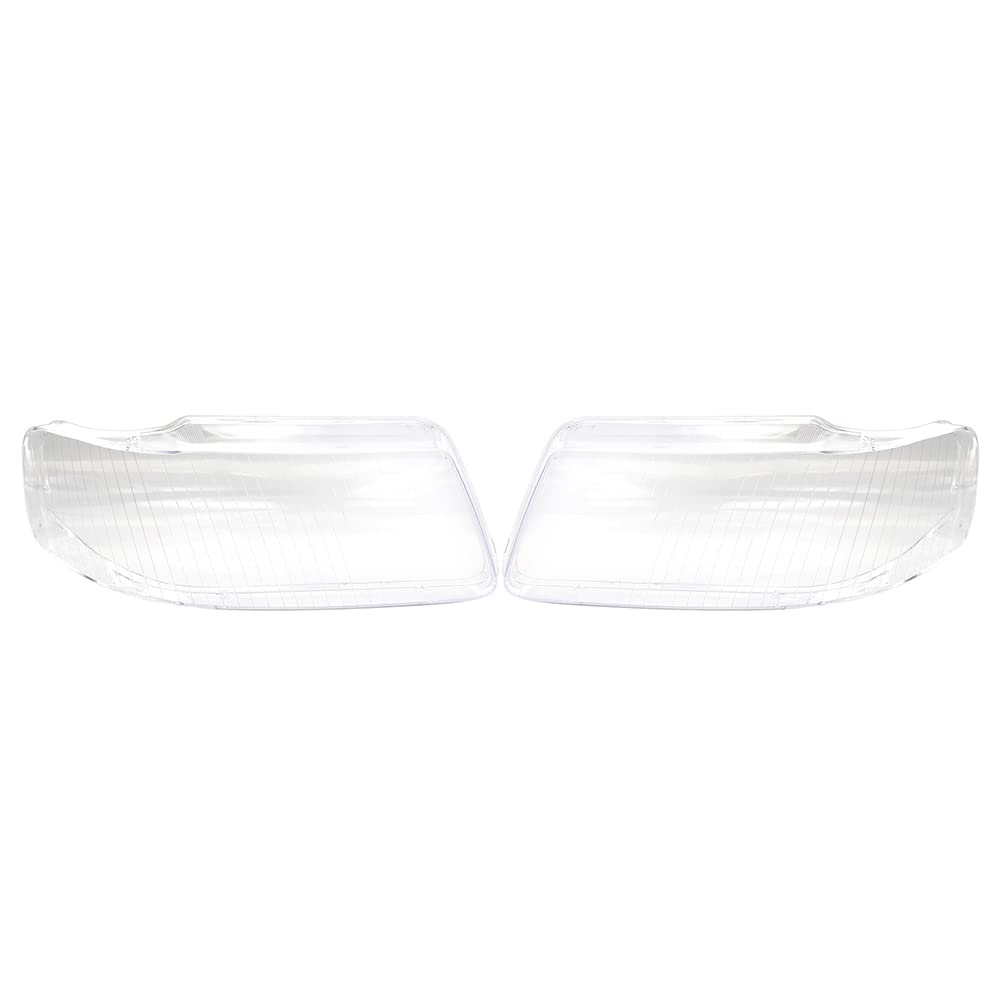 FSFYUK Headlight Lens Cover Shell Front Lampshade Replace for A3 2001 2002 2003, Left & Right Side von Three T