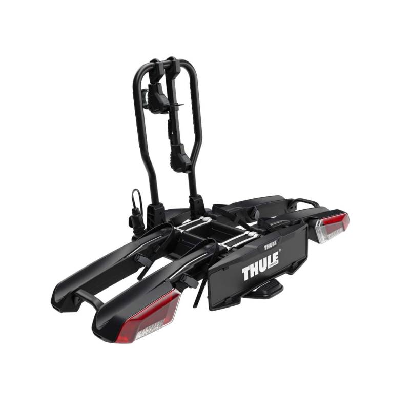 Thule EasyFold 3-2 Bike (944100) - Fahrradträger für Anhängerkupplung, 2 Fahrräder, Kupplungsträger, faltbar und abklappbar von Thule