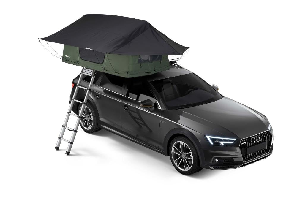 Thule Foothill Dachzelt, Dachzelt Autodachzelt, für 2 Personen Agave Green One-Size von Thule