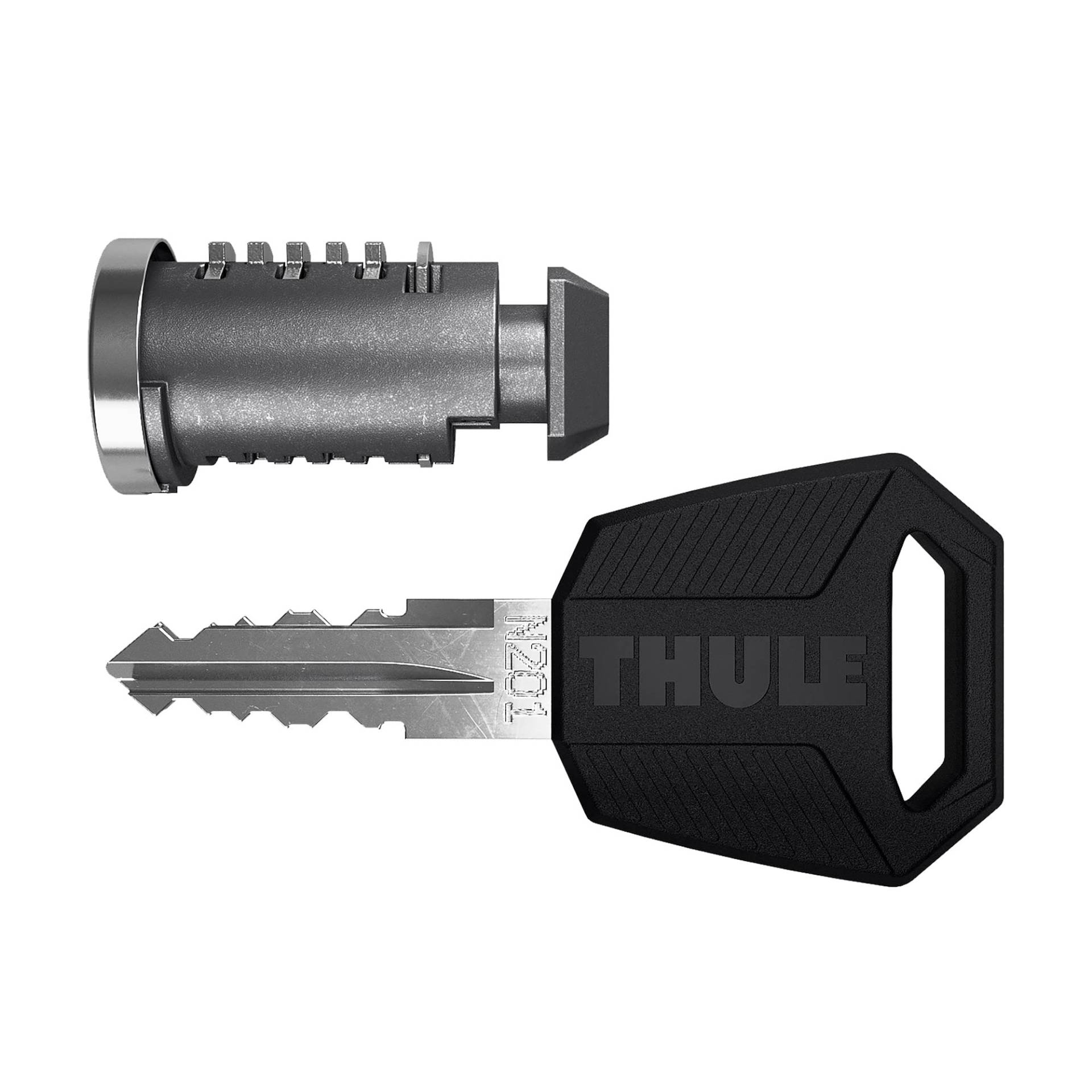 Thule One-Key System 12-Pack Black - Fahrradträger Zubehör Black 4 Lock cylinders von Thule