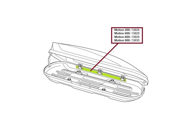 Thule Schliessleiste 1500 mm von Thule