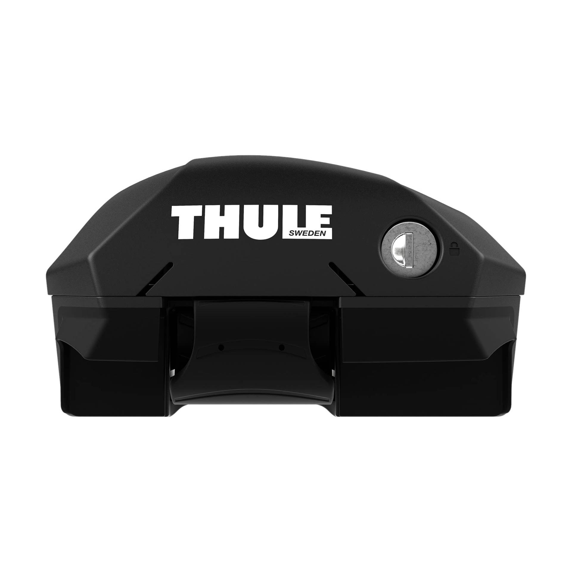 Thule Edge Raised Rail Fuß Für Fahrzeuge 4er-Pack Schwarz Black One-Size von Thule