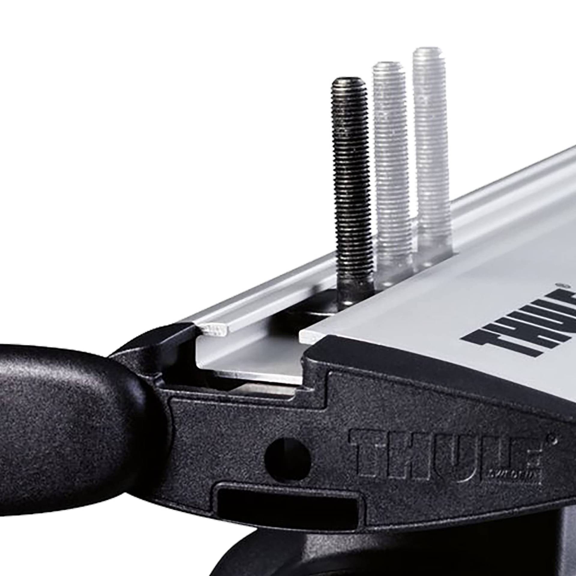 Thule T-Track Adapter 697-6 - Gepäckboxen und -körbe Zubehör Aluminum One-Size von Thule