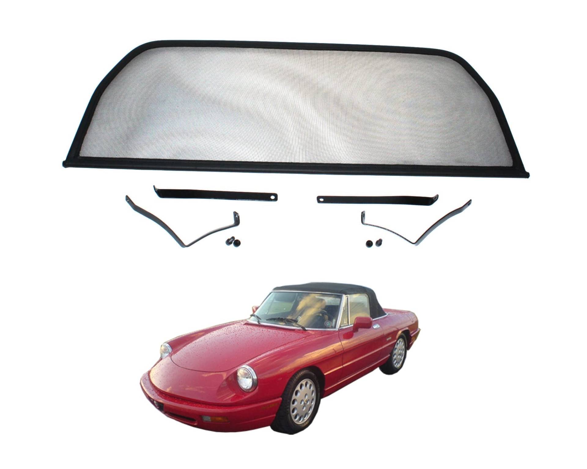 Tief Tech Windschott für Alfa Romeo Spider 105/115 | 1964-1994 | Windabweiser von Tief Tech