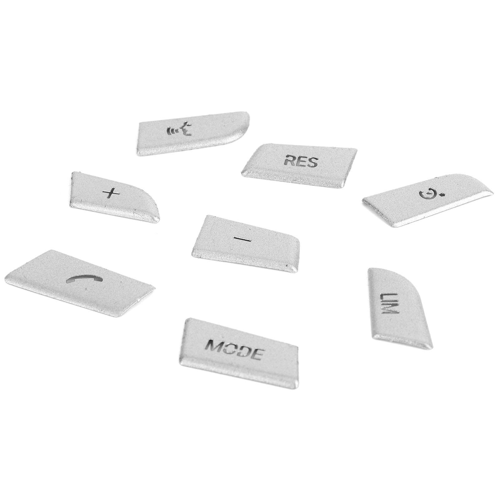 1/2/3/4/5/7 Serie X1 X3 X5 Adress -Taste F10 F10, 8PCS Light Aluminiumlegierung Dekoration für Im Auto Geeignet von Tihebeyan