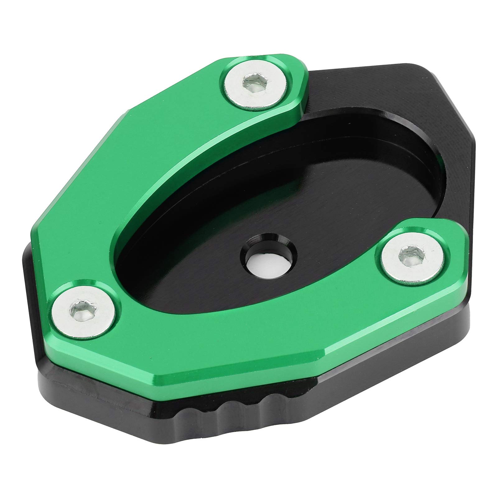 Aluminium Aluminium Aleay Motochle Pied Pad Anurgator KSP -106 Download für Z650/Z900, Fester Support -Point auf Land, Geeignet für -x 250/300, 1PC (Green) von Tihebeyan