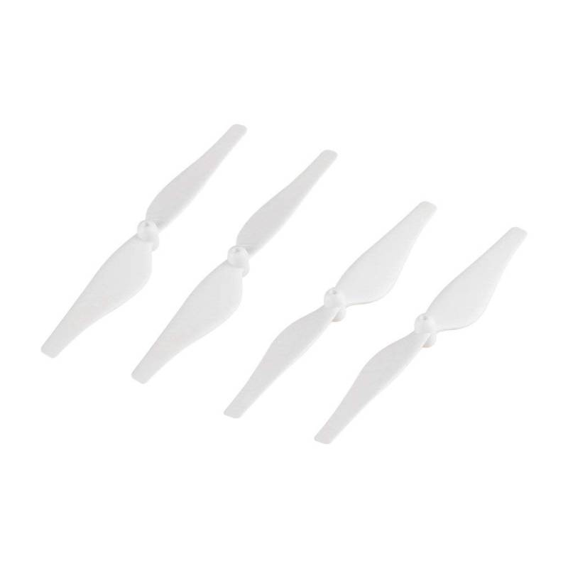 Drohnenpropeller, 4 Hochwertige Kohlefaserblätter, 7,5 X 1 X 0,7 Cm, Propeller, Faltbar und Leicht, Verlängerte Flugzeit für Tello (WHITE) von Tihebeyan