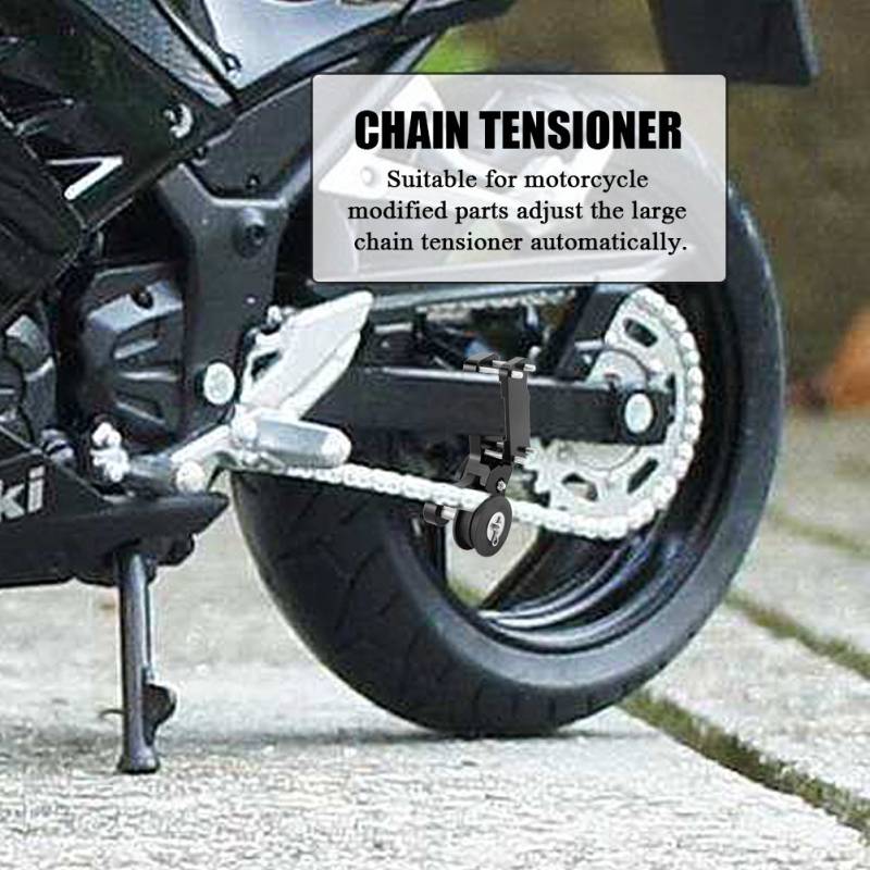 Roller of Reading Reader -Kettenspanner für Sicheres Fahren und ohne Probleme Im Fahrrad (BLACK) von Tihebeyan