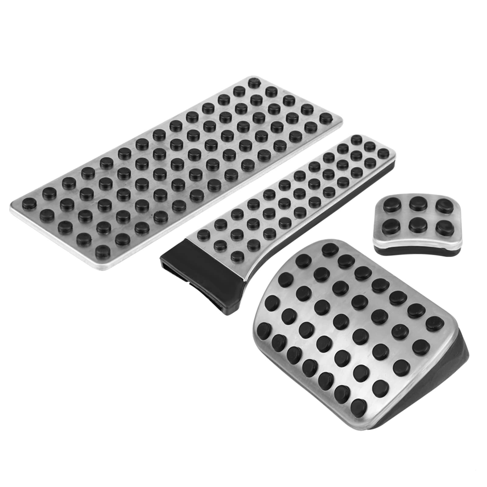 Tihebeyan 4PCS -Kraftstoffbrems -Pedalabdeckung Langable Metall für W203 W204 W210 W211 W212 CE, Nicht -Slip -Autobremspedal, Verbesserung Sicherheitsindex von Tihebeyan