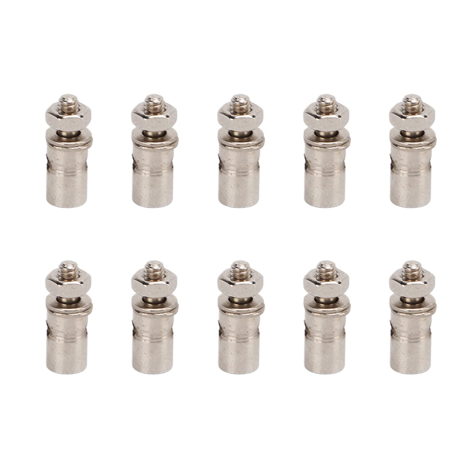 Tihebeyan Servo-Schubstangenverbinder, 10-teiliges Set, 1,3 Mm Servo-Schubstangenverbinder, Verstellbarer Gestängestopper für Schubstangenverbinder von Tihebeyan