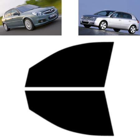 Passgenaue Tönungsfolie für-Opel Signum 5-Türen 2003-2009 - Vordere Seitenscheiben (50% Hellschwarz) von Tintcom.com