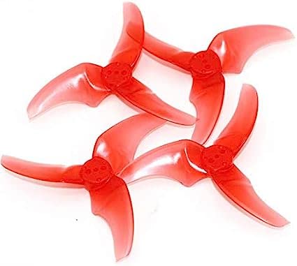 EMAX 4pcs Avan Rush Propeller 2.5 Zoll 3-Blatt Propeller 2CW 2CCW Propeller für 3S bis 4S 1106 Bürstenloser Motor Tinyhawk II Freestyle, Tinyhawk III Plus Freestyle RC Quadcopter FPV Racing Drohne von Tiny Hawk