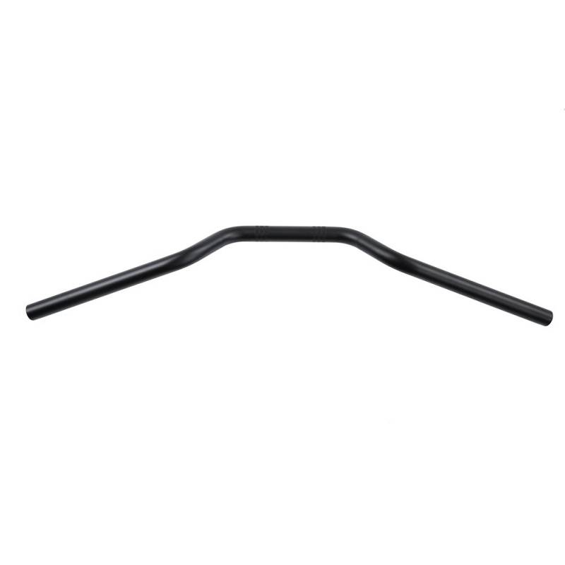 Tissting Motorrad Lenker, 22mm Stahl Universal Low Rise Lenker Drag Bar Ersatzteil für Trail Motocross(Schwarz) von Tissting