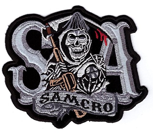 Titan One Europe Samcro Sons of Anarchy Motorcycle Club Iron On Patch Aufnäher Aufbügler Patch von Titan One Europe