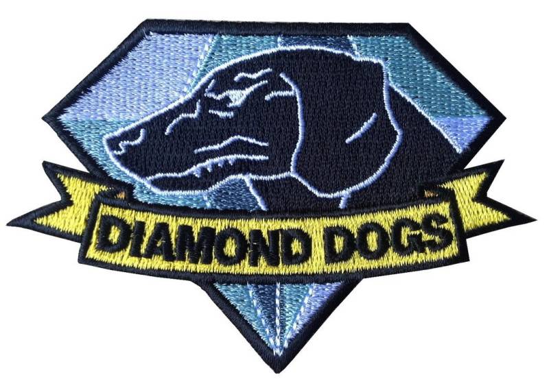 Titan One Europe - Diamond Dogs MGS Patch Iron On Aufnäher Aufbügler Patch von Titan One Europe