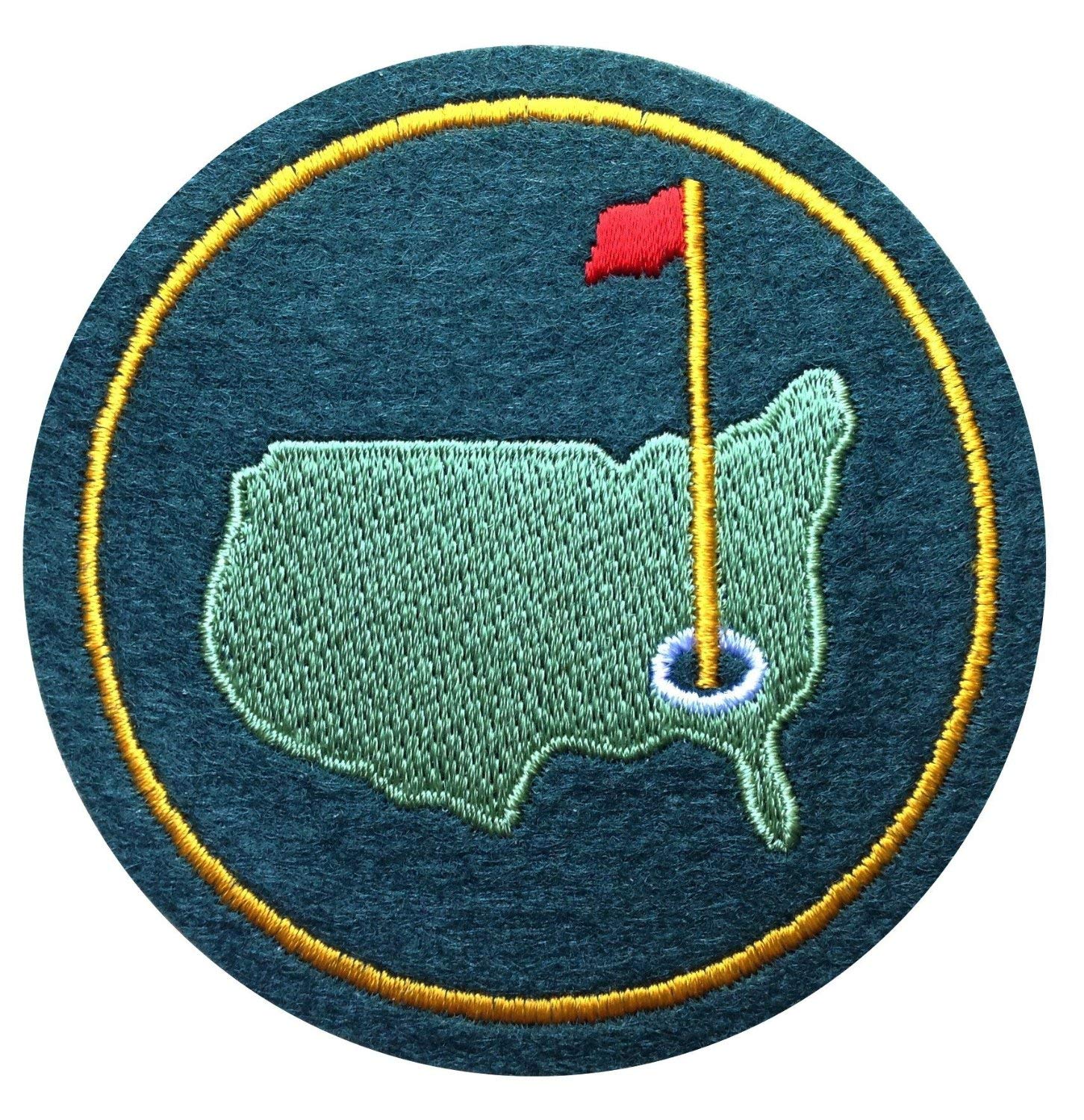 Titan One Europe - Golf Sports Jacket Patch Aufnäher Aufbügler (Grün) von Titan One Europe