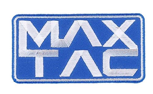 Titan One Europe MAX TAC Special Forces Punk Cyber Crime Cosplay Patch Dekorativ Aufnäher Aufbügler von Titan One Europe