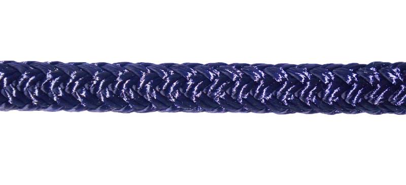 TITAN 10618935 Doppelflecht-Tau für Verankerung Durchmesser 13 mm, Länge 6 m, Navy von TITAN