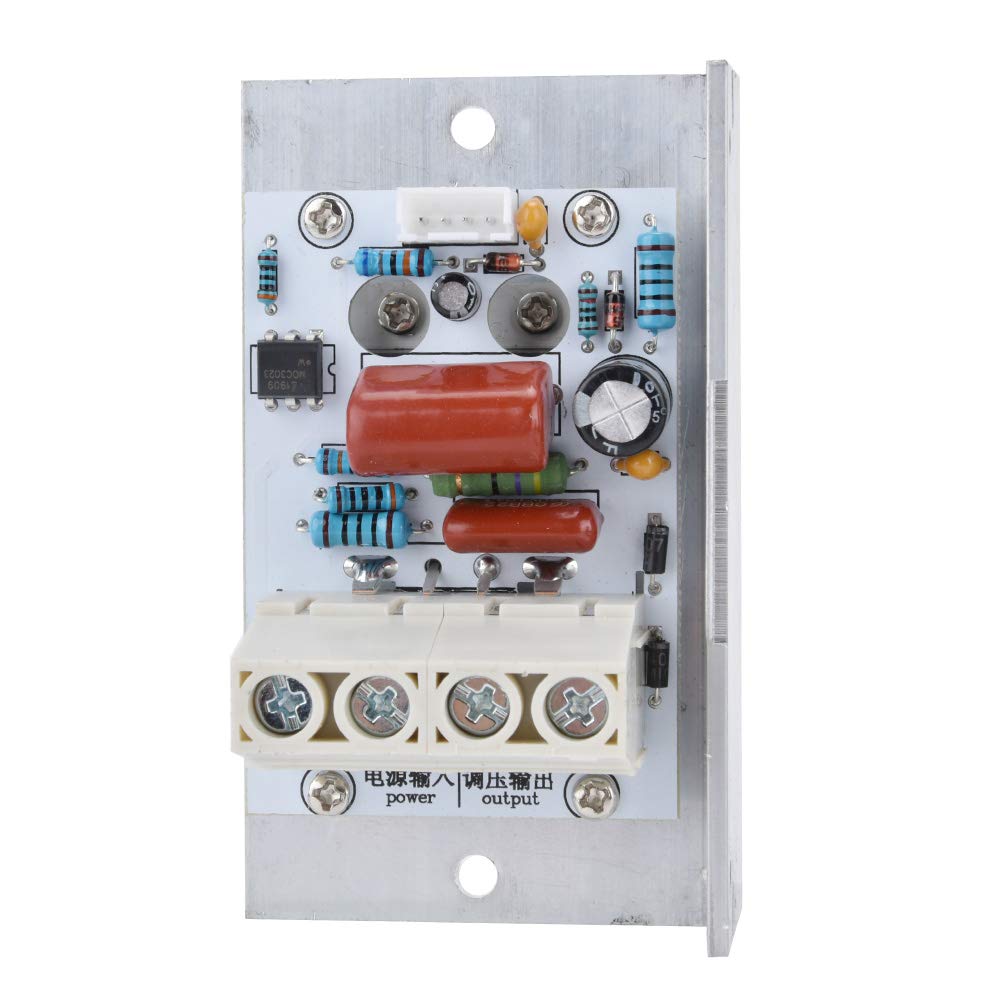 Spannungsregler 11 × 7 × 6 10000 W Scr digitaler Spannungsregler Dimmer Thermostat AC 220 V 80 A Controller von Tixiyu