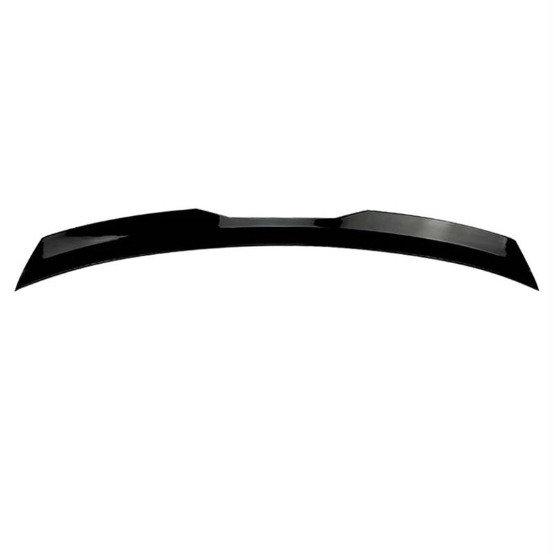 Auto Heckflügel Für VW Für Golf 6 MK 6 Für GTI Für GTD Für GTE R R20 Für TSI Für TDI Auto-Heckdachspoiler Maxton Style ABS Schwarze Zierleiste Kofferraumspoiler Schwarz Auto Spoiler(B Spoiler) von TjOta