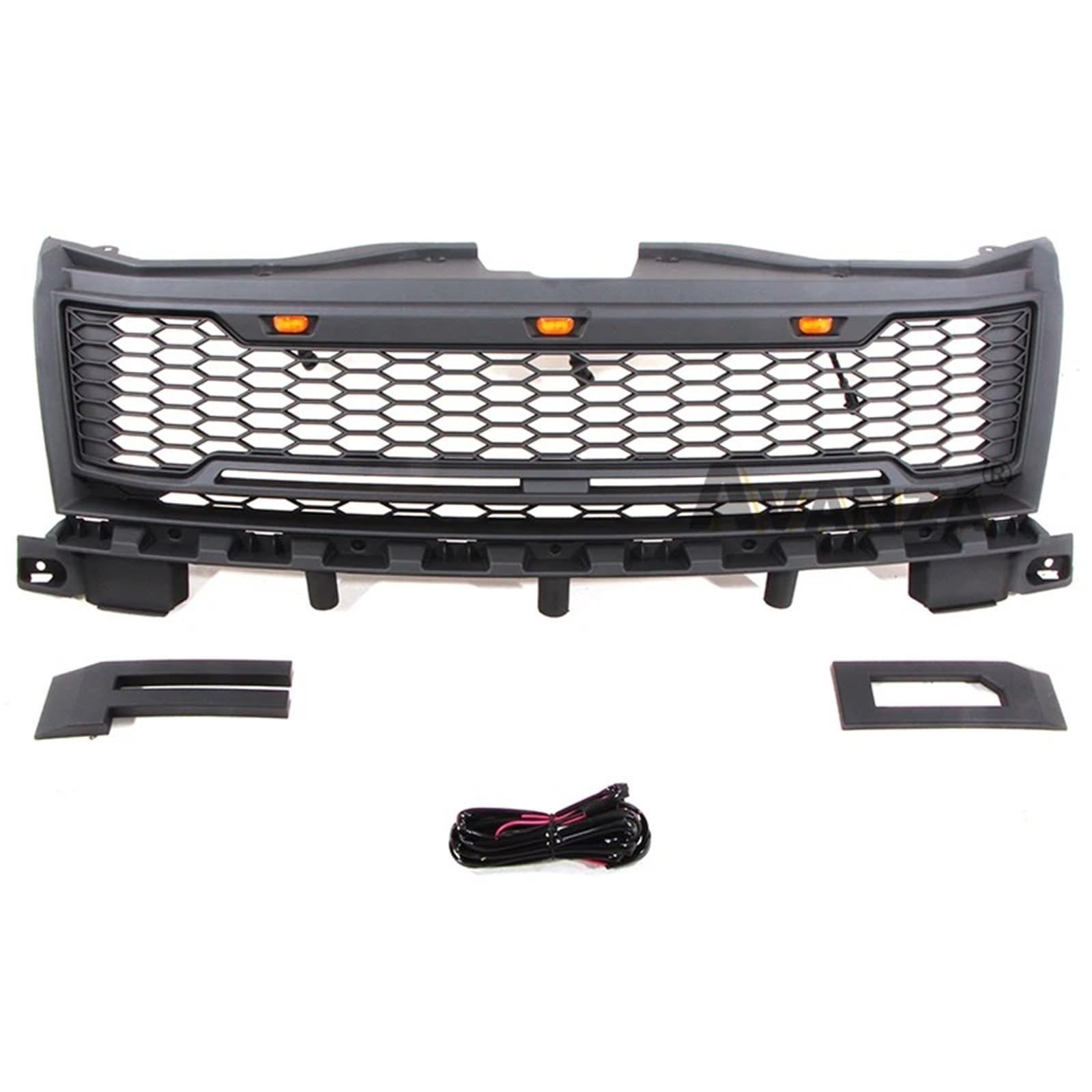 Autogrills Für Ford Für Edge 2007-2011 Anderes Außenzubehör Für ABS-Kunststoff-Auto-Frontgrills Auto Frontgrill von TjOta