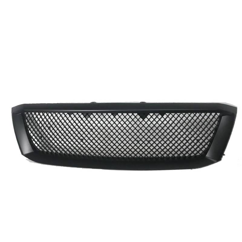 Autogrills Für Hilux Für Vigo 2006-2008 2009 2010 2011 Front Racing Grill Grills Mesh Front Stoßstange Gitter Modifizierte Kühlergrill Auto Frontgrill(Black) von TjOta