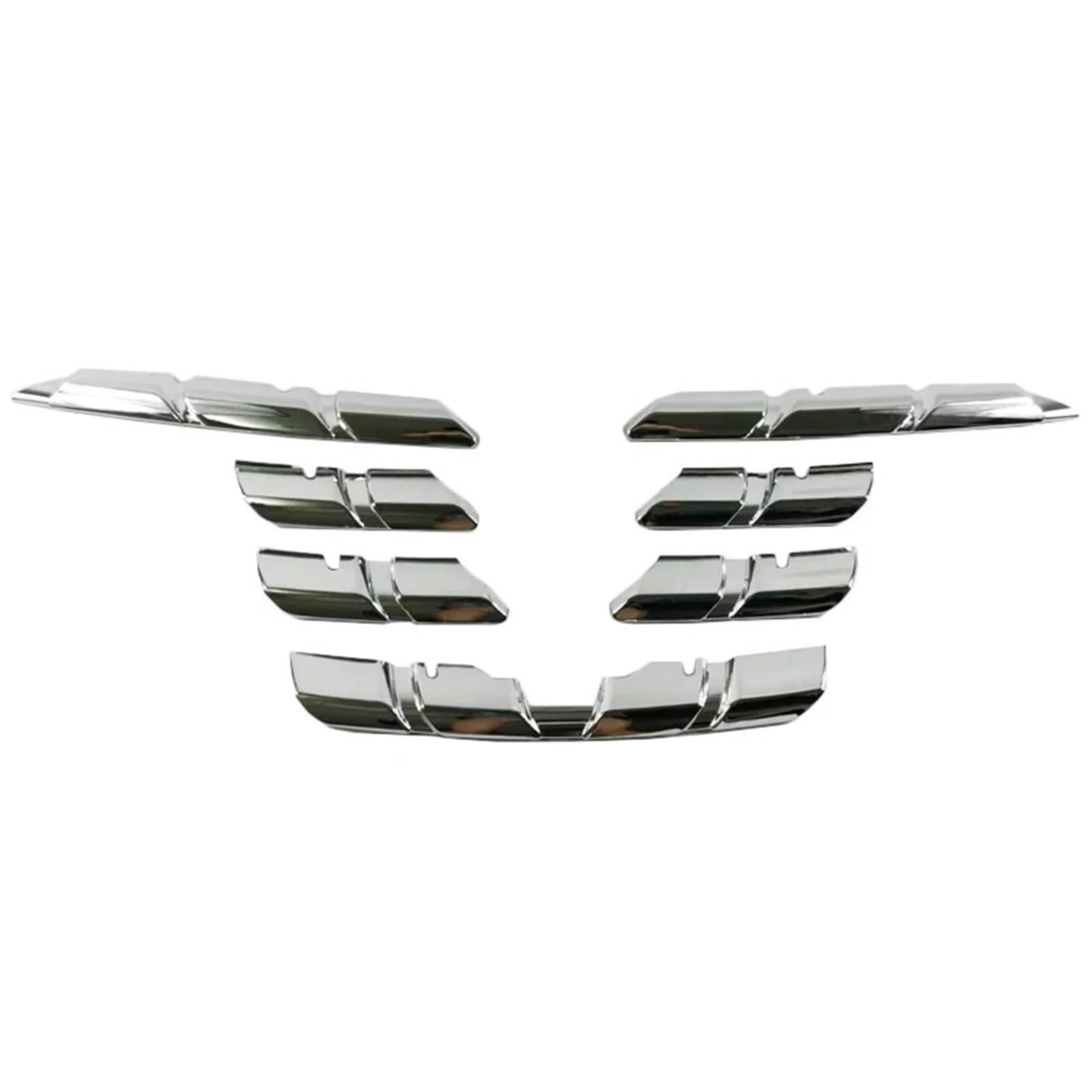 Autogrills Für Kadjar 2016 2017 2018 2019 Front Mesh Grille Abdeckung Trim Motorhaube Zierleiste Schutzfolie Auto Styling Aufkleber Auto Frontgrill von TjOta