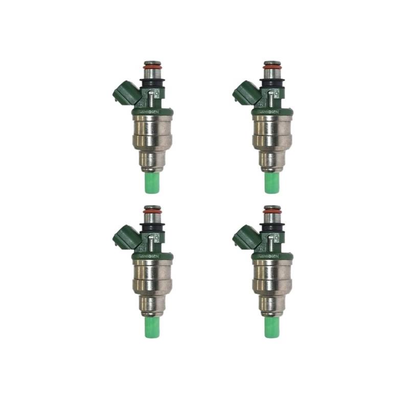 Fuel Injector Für Daihatsu Für Charade Für Mazda Für Marca 1/4PCS 195500-2140 Kraftstoffinjektor Einspritzdüsen(4PCS) von TjOta