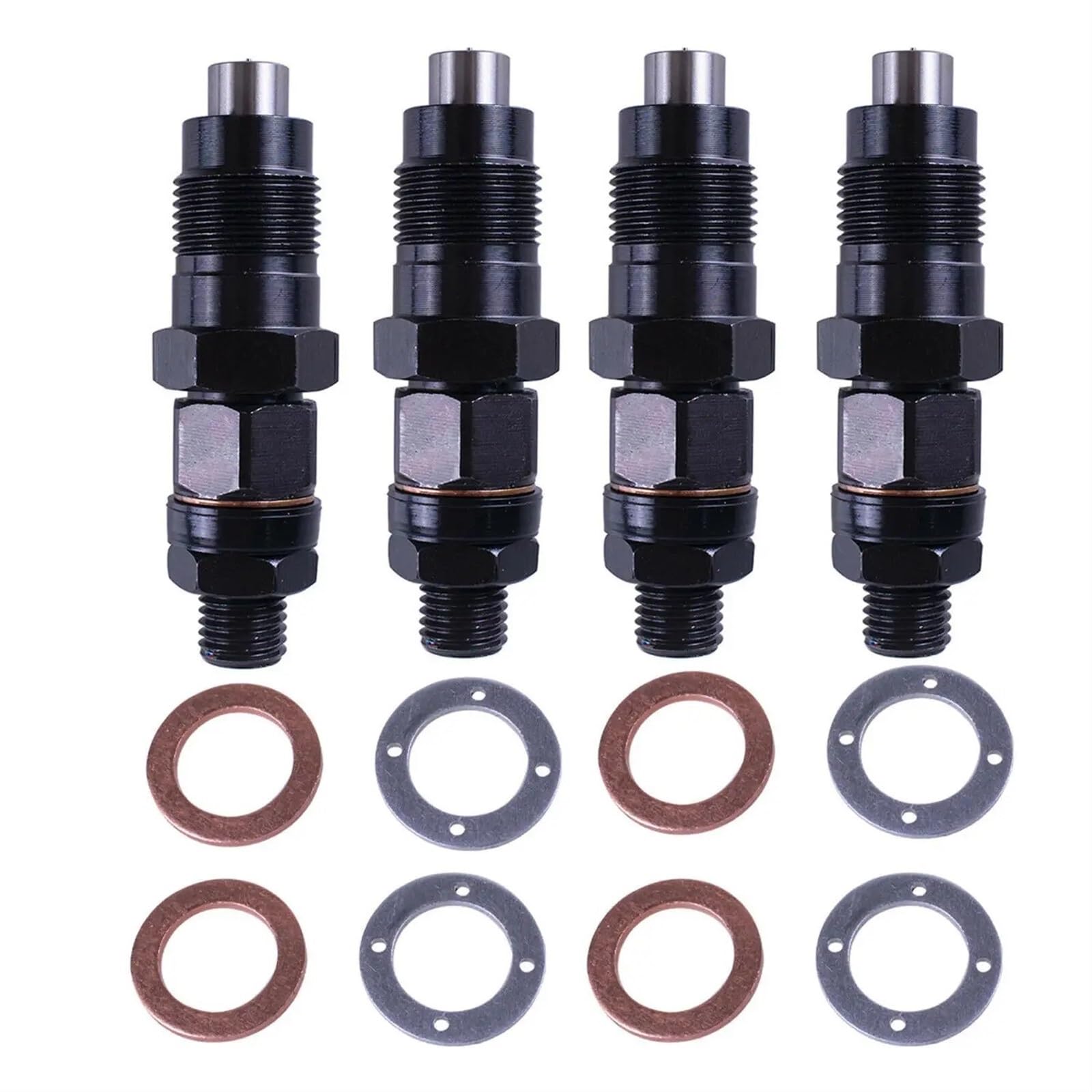 Fuel Injector Für Mitsubishi Für Pajero Für Triton Für Delica Für Spacegear 4D56 4D56T 2,5 L, Mit 6 Monaten Garantie 4er Set Diesel Kraftstoffeinspritzdüsen ﻿ Einspritzdüsen von TjOta