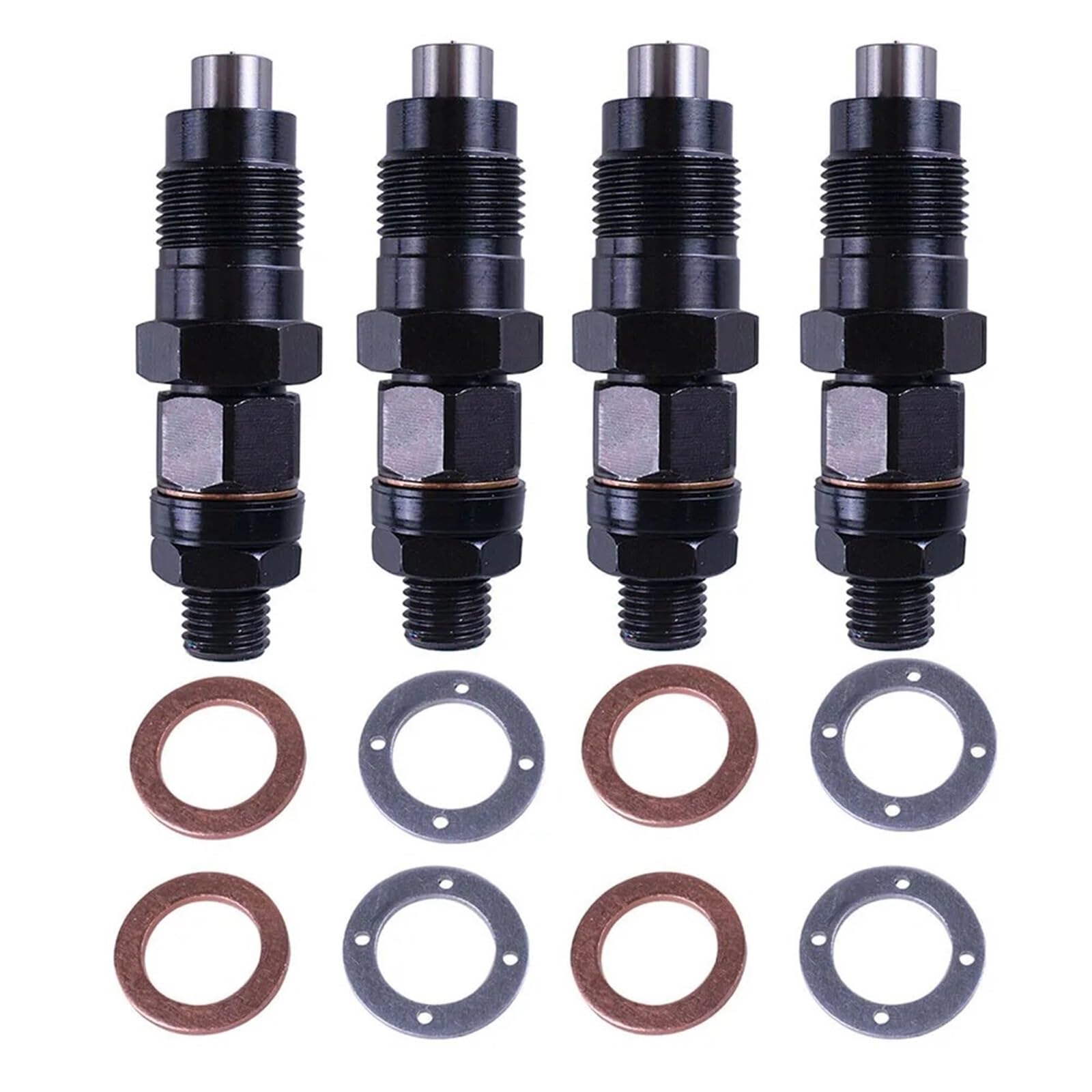 Fuel Injector Für Toyota Für Hilux Für Surf Für Prado 1KZ-TE 3.0L Auto Aftermarket Kraftstoffdüsen 4 Stück 093400-7040 Diesel Kraftstoffeinspritzdüsen Ersatzset Einspritzdüsen von TjOta