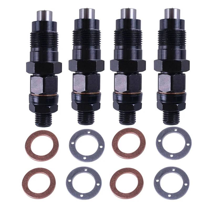 Fuel Injector Für Toyota Für Hilux Für Surf Für Prado 1KZ-TE 3.0L Auto Aftermarket Kraftstoffdüsen 4 Stück 093400-7040 Diesel Kraftstoffeinspritzdüsen Ersatzset Einspritzdüsen von TjOta