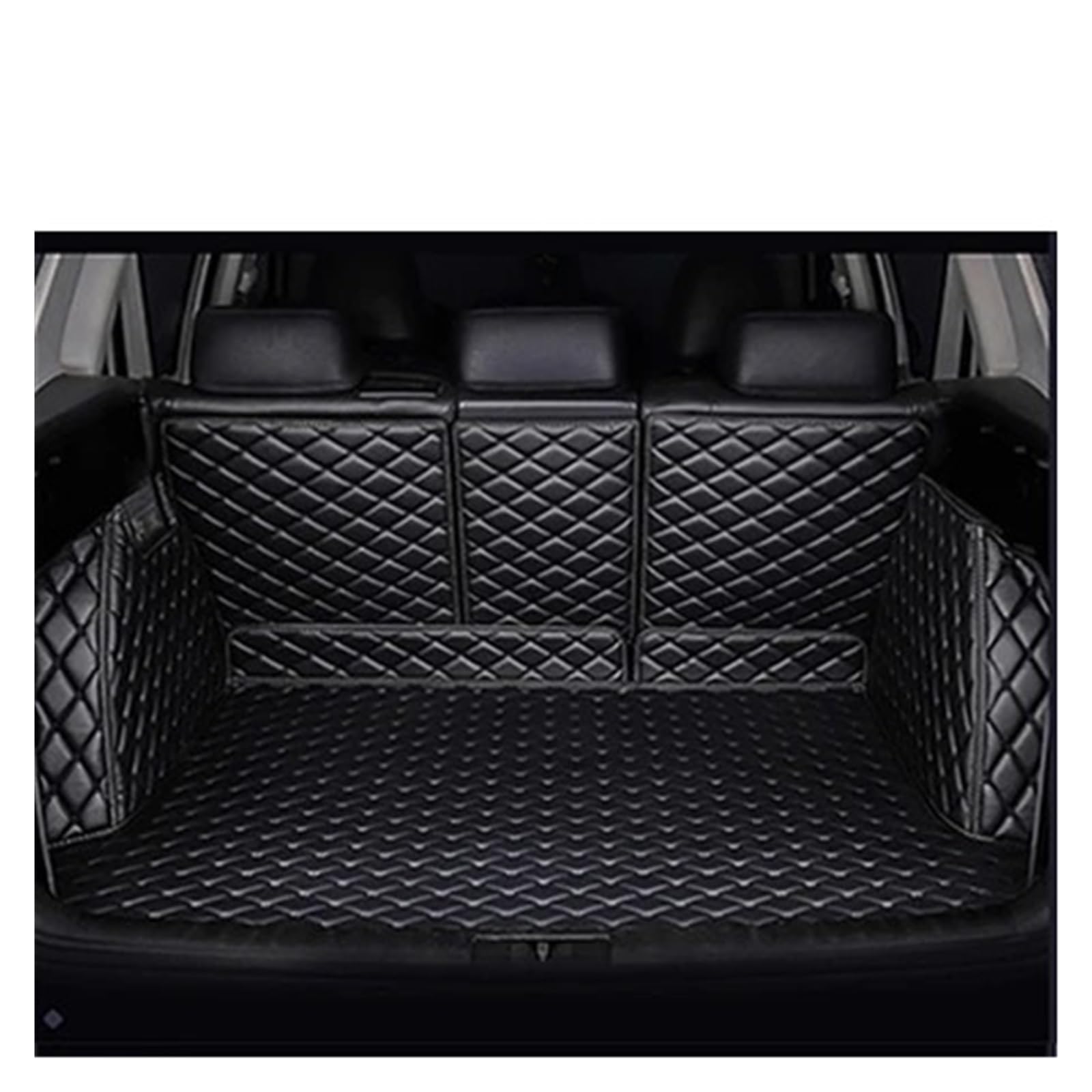 Für Benz Für CLS 250d 350 400 500 W218 2010-2017 wasserdichte Cargo-Liner Boot Teppiche Spezielle Auto Stamm Matten Auto Kofferraum Schutzmatte(Pure Black) von TjOta