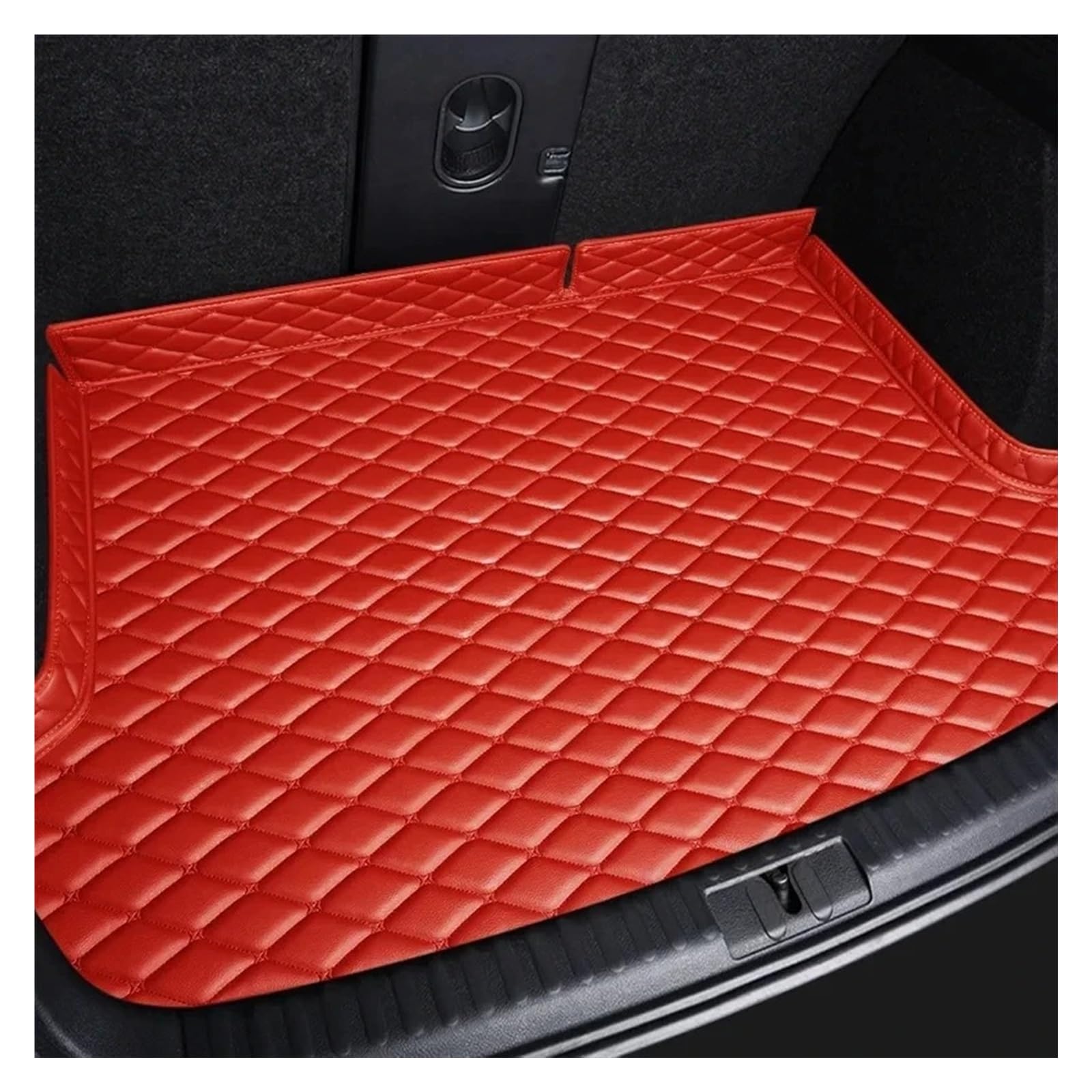 Für Captur Für SUV 2014 2015 2016 2017 2018 Cargo-Liner Teppich Innen Teile Zubehör Abdeckung Kofferraum Matte Auto Kofferraum Schutzmatte(1pc Trunk mat-20) von TjOta